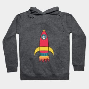 Rocket Cat Hoodie